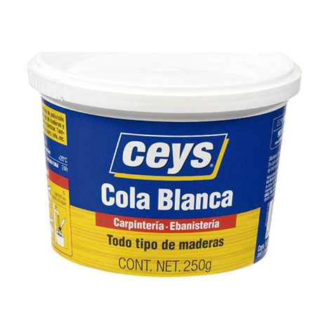 Bote cola blanca para madera 250gr 501702 ceys