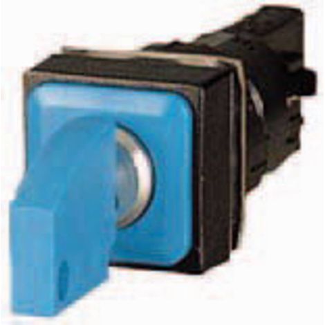 Eaton 062814 Q18S1R-BL Tête de commande à clé collerette plastique clé bleu 1 pc(s) Q298672 (1/2)