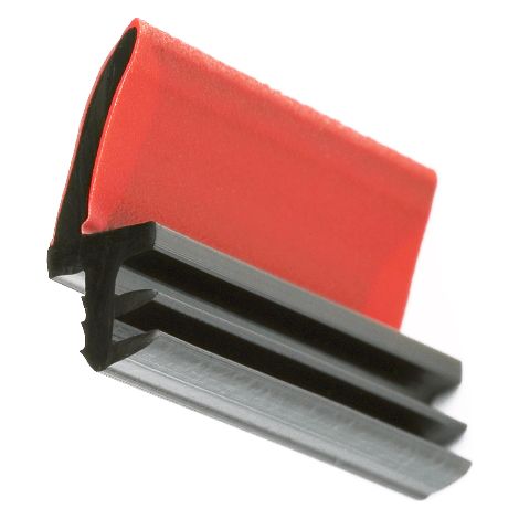 Guarnizione su telaio KISO - Carpenteria legno - scanalatura 4mm - 40M - LD411 Nero
