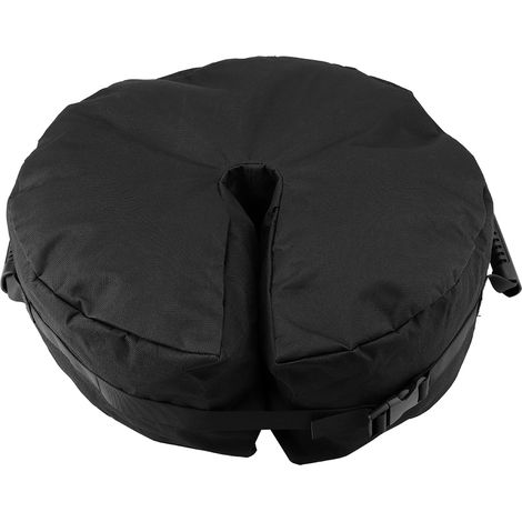 Sacs de sable ronds et fixes pour supports de parasols de cour (1/5)