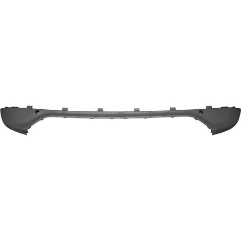 Spoiler de pare-choc arrière noir Smart Fortwo 2 phase 2 2012-2014