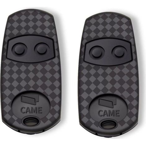 2 télécommandes CAME TOP 432EV pour portail