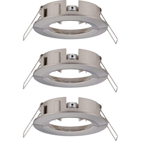 Paulmann 92479 EBL Choose Anello di montaggio Kit da 3 10 W Ferro (spazzolato) (1/5)
