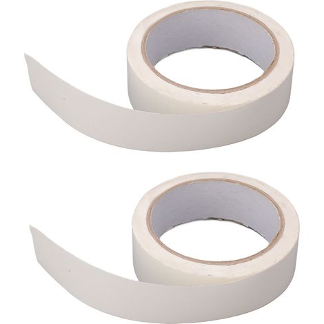 2 pcs ruban adhésif coton double face 0,14mm épaisseur 30mm largeur 50m longueur totale résistant haute température papier coton (1/5)