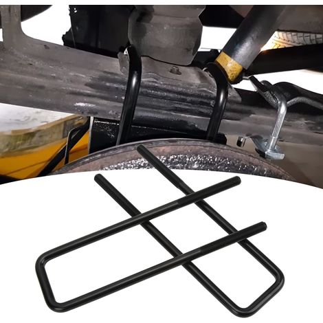 12-Zoll-U-Bügel für die Hinterachse von überladenen Chevy Silverado GMC Sierra 1500 (1999-2010). (1/5)