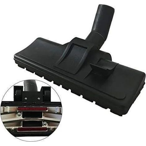 Brosse aspirateur universelle à roulette, diamètre 30 à 37 mm