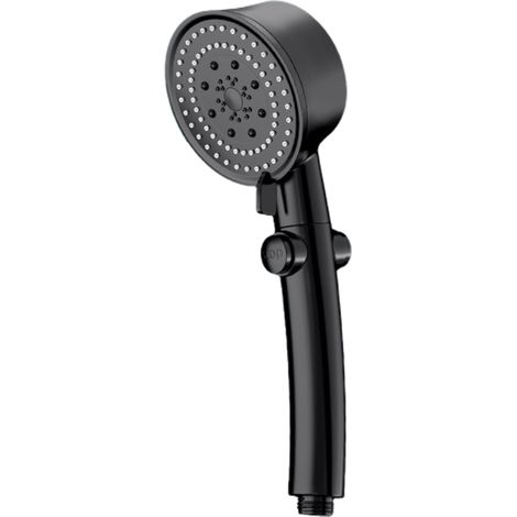 Pommeau de douche à main haute pression avec 6 modes de jet, pommeau de douche amovible pour salle de bain