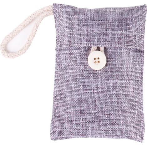 5 Sachets déshumidificateur, charbon actif bambou, anti-moisissures, purificateur air, voiture maison (1/5)