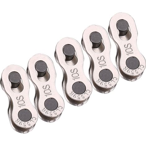 paires de maillons de chaîne à dégagement rapide robustes pour vélos 8/9/10 vitesses. (1/5)