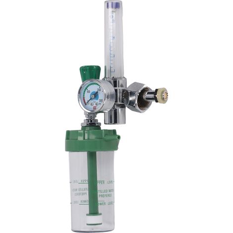 Sauerstoffinhalator mit G3/4-Innengewindeanschluss (russischer Stecker) – Sauerstoffmanometer/Durchflussmesser für den Notfall zu Hause (1/5)
