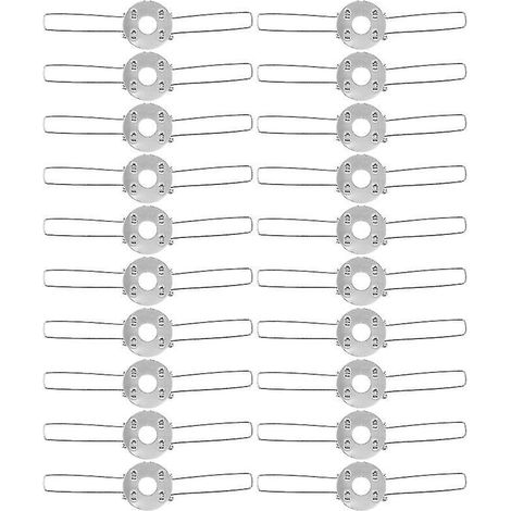 20 boucles de fixation en forme de lampe (1/3)