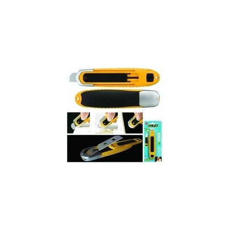 OLFA SK -8 - Sicherheitsschneider mit 18 mm Trapezblatt
