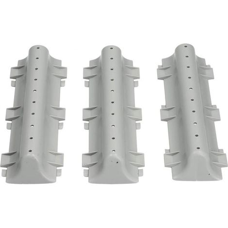KIT 3PZ BATTITORE AGITATORE CAPI CESTELLO LAVATRICE WHIRLPOOL IGNIS 213mm