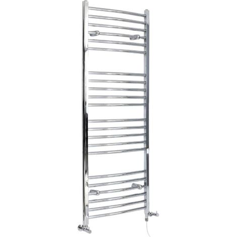 Hudson Reed Kent - Sèche-Serviettes Design Mixte Moderne Incurvé - Chromé - 160 cm x 49.8 cm