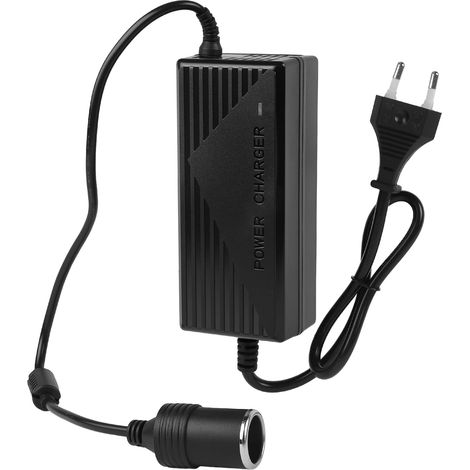 230V to 12V 180W 15A Converter - 12V AC Adapter with Cigarette Lighter Socket Power Supply for Cooler, Compressor, Car Vacuum Cleaner, 230V 12V Transformer for Car Appliances