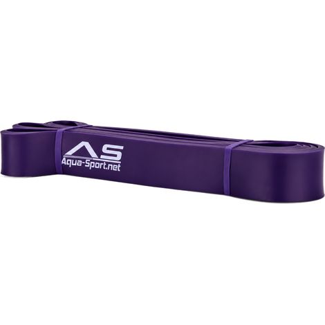 AQUA-SPORT POWERSTRECH SUPERBAND LILA 2080x4,5x32mm WIDERSTAND 15-39kg AS2080 (1/5)