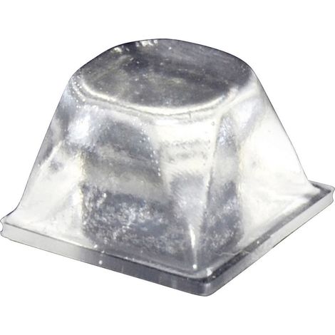 TOOLCRAFT PD3206C Gerätefuß selbstklebend, rund Transparent (Ø x H) 20.5 mm x 13.2 mm 1 St.
