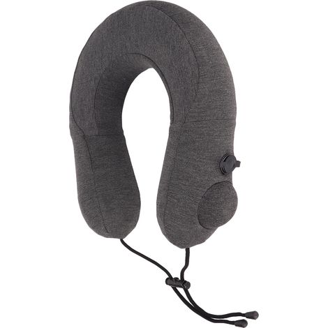 Oreiller de Voyage Ergonomique en U, Confort Cervical pour Avion, Train et Voiture, Coussin de Cou Respirant et Ajustable (1/5)