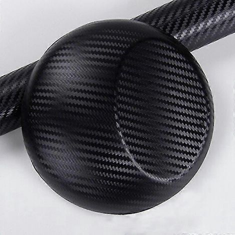 3D-Autoaufkleber aus schwarzer Carbonfaser, Rollenfolie, Auto- und Motorrad-Styling, DIY-Vinylaufkleber, Dekoration-10x127cm