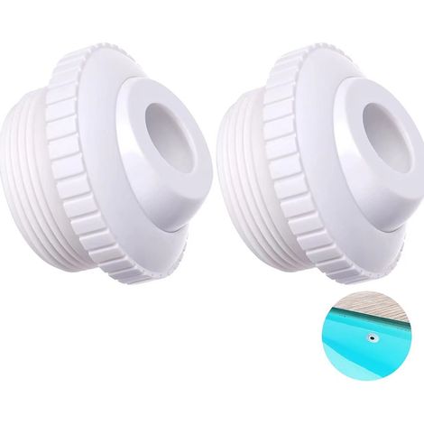 Accessoires de piscine SP1419D très populaires : connecteur de tête de buse Bullseye, direction d'entrée d'eau, connecteur anti-refoulement de piscine.