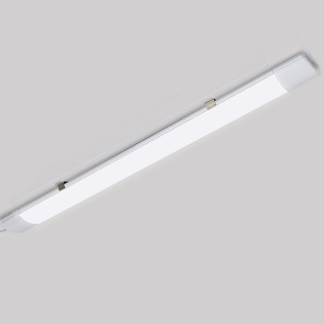 Randaco LED Feuchtraumleuchte Wasserdichte LED-Lichtleiste 120cm 36W IP65 mit Steckverbindung Farbtemperatur: Neutralweiß 4000K