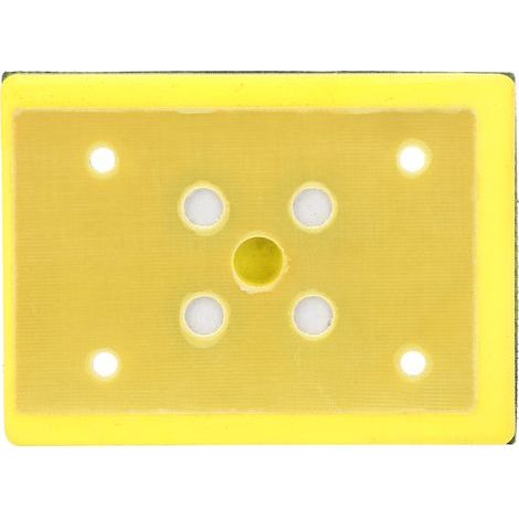 75 x 100 mm high-strength ABS sanding plate for sanders – grinding and polishing pad (1/5)