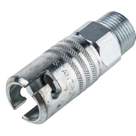 Raccord rapide pneumatique RS PRO, Filetage vers Mâle G 3/8 Mâle 3/8pouces PCL en Acier ( Prix pour 1 ) (1/2)