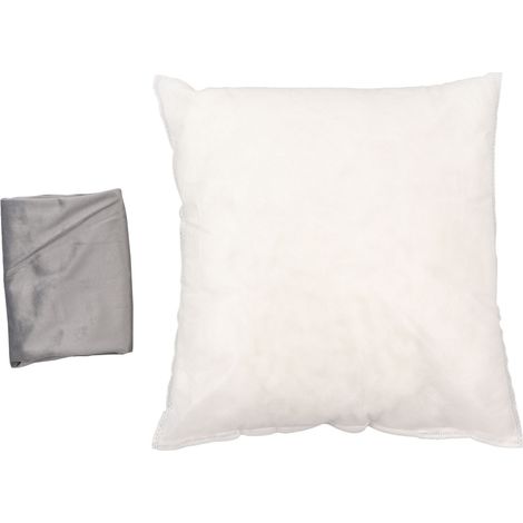 Housse de coussin Velours Style Nordique Gris Fumé Indigo 40x40cm Douceur Confort Décoration Intérieure Salon Bureau (1/5)