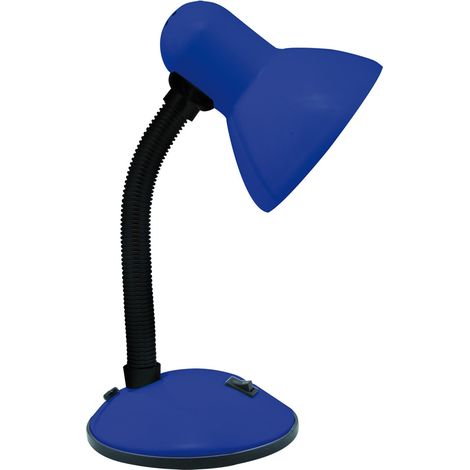Lámpara de escritorio 40W azul tola E27 Ideus 02851 (1/2)