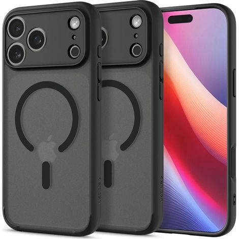 Custodia Spigen Ultra Hybrid MagSafe per iPhone 17 Pro Max - Nero
