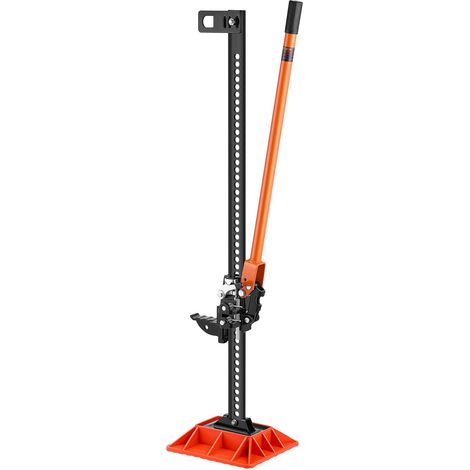 Cric agricole robuste 152,5 cm pour tracteur et SUV, capacité 3,18 tonnes, plage de levage 130 à 1380 mm, outil tout-terrain idéal (1/5)