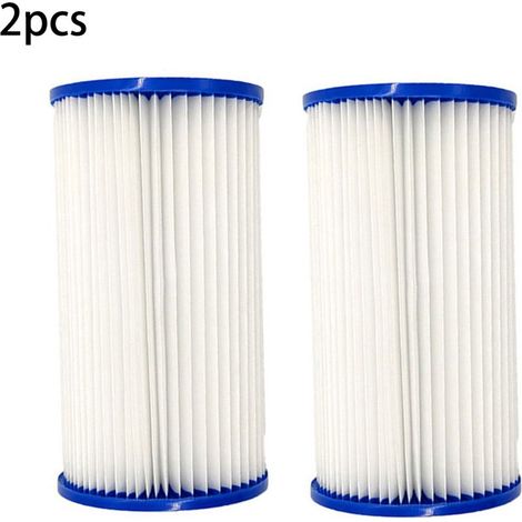 2 cartouches filtrantes de rechange pour piscine Intex Easy Set, type A ou C, lot de 2 pièces (1/5)