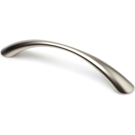 Asa de zamak con acabado níquel bisú, dimensiones:154x21x30mm y entrepuntos:128mm - (1/5)