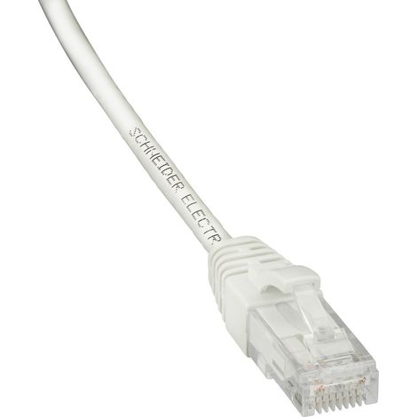 Actassi cordon CL-MNC F/UTP 4 paires catégorie 6 LSZH 0,5 mètre blanc ACTPC6FULS05WE