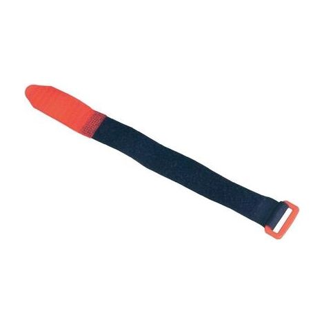 Fastechr cinta autoadherente negra y roja 195x25 mm pack 5