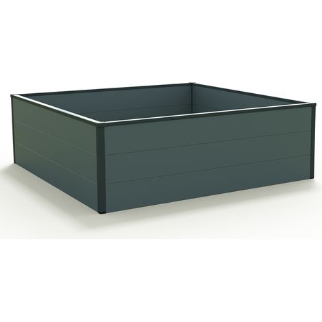 119 x 119 x 39 cm Hochbeet HALFSIZE, Anthrazit