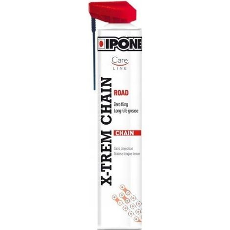 Lubrificante per catena Ipone X-Trem Road 750ml Careline White CBR YZF-R1 R6