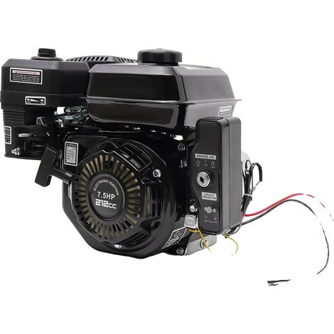 Motor de gasolina, 7,5 CV, 210 cc, 3600 rpm, monocilíndrico, 4 tiempos. (1/5)