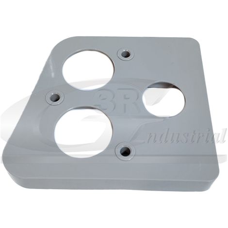 3RG 90209 BASE PILOTO TRASERO DERECHA GRIS ROSADO