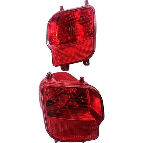 Reflector de parachoques trasero para coche, luz antiniebla trasera, apto para Peugeot 4008 Citroën C5 AIRCROSS 9811718380 9811718480()
