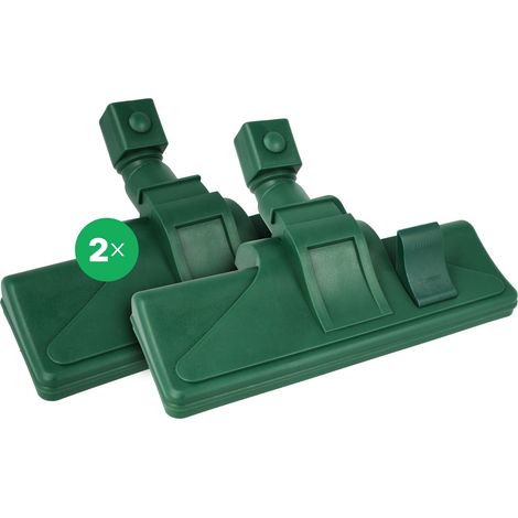 vhbw 2x bocchetta per tappeti compatibile con Vorwerk folletto 122, 119, 120, 118, 121 aspirapolvere, 21 cm