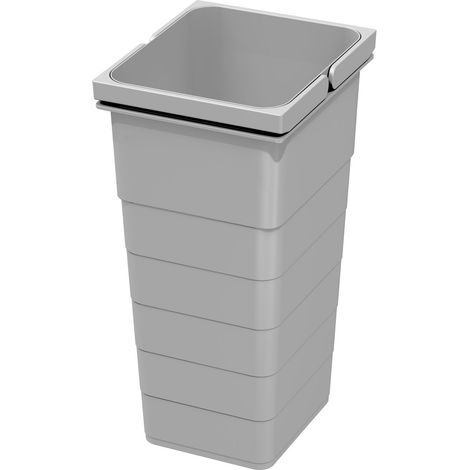 Ninka eins2vier Abfallsammler 11,5 L 229 x 330 x 205 mm alugrau 5072