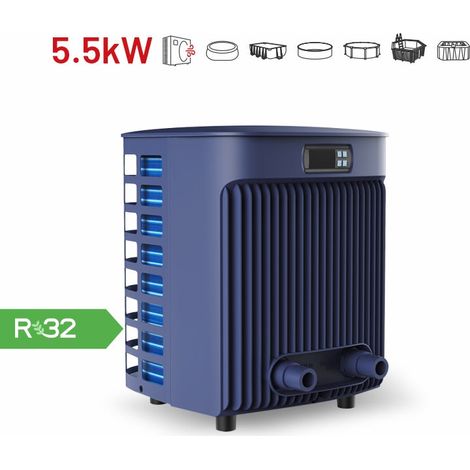 Pompe à chaleur pour piscine Zealux MINI Q - 5,5 kW pour piscine de 10 à 20 m³