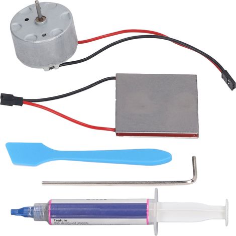 Moteur de ventilateur de cheminée écologique, générateur électrique pour poêle à bois, moteur de réfrigérateur, ventilateur de tôle 12V (1/5)