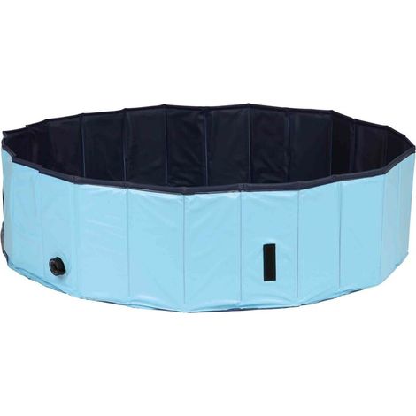 Diametro 70×12cm: Piscina per cani azzurra/blu (1/5)