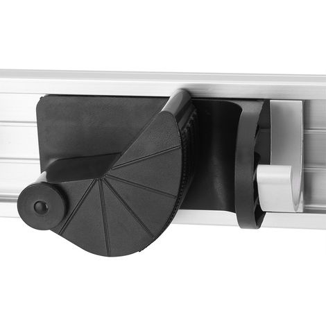 Wandmontierter Besen- und Mopphalter, Aufbewahrungsorganizer mit 4 Fächern und 5 Haken, stabiler Metall-Werkzeughalter (1/5)