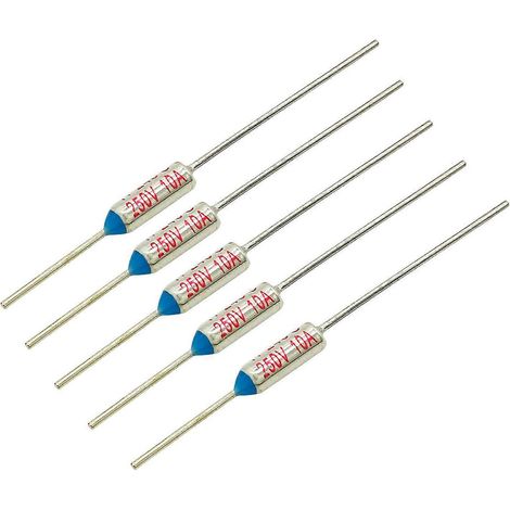 fusibles thermiques métalliques série RY TF, composants électroniques haute température 240 °C, 10 A, 250 V