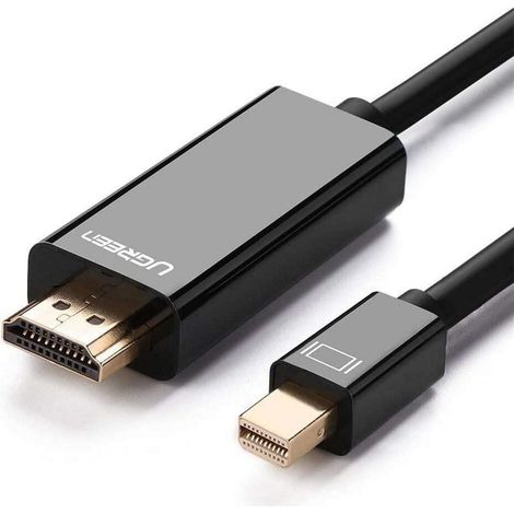 Ugreen Mini DisplayPort to HDMI Cable 4K, 1.5m - Black