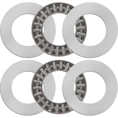 Lot de 2 roulements à aiguilles axiaux avec 2 rondelles 35 mm Diamètre extérieur 20 mm Diamètre intérieur (1/5)