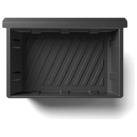 Suitable for Tesla 21-24 Model Y under-seat storage box, full-coverage TPE storage box for storing interior items. (1/4)